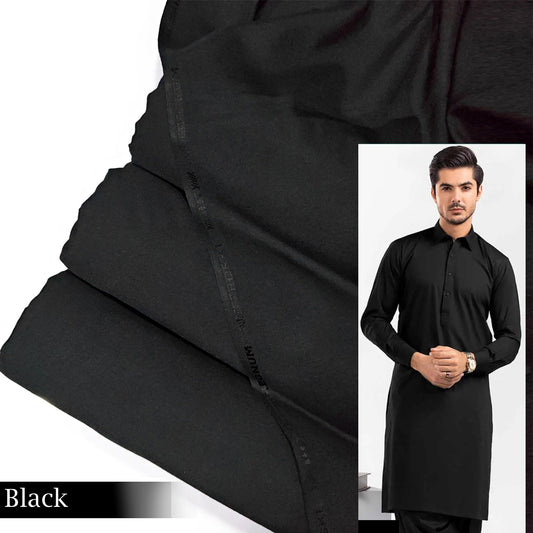 Wood Brown color Boski wash&wear ! Premium Quality Fabric For Men