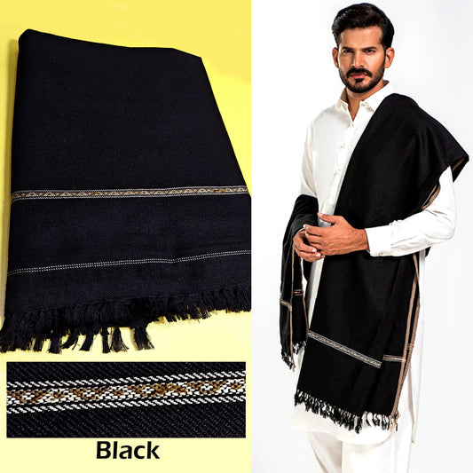 Buy 1 Get 1 Free ! Winter Wool Shawl Premium Quality For Men